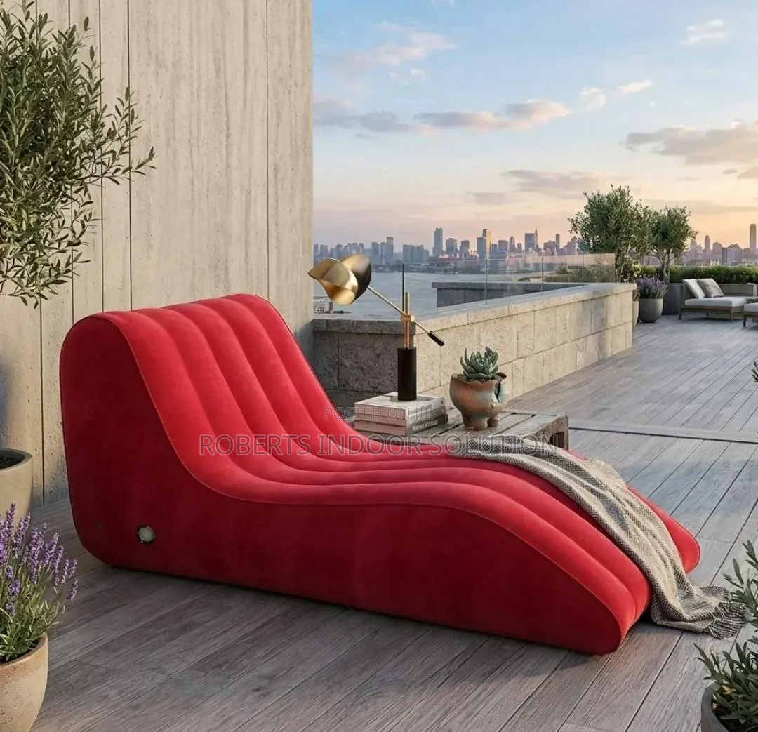 S Shaped Inflatable Sofa