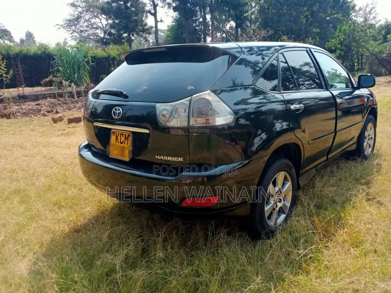 Toyota Harrier 2010 Black