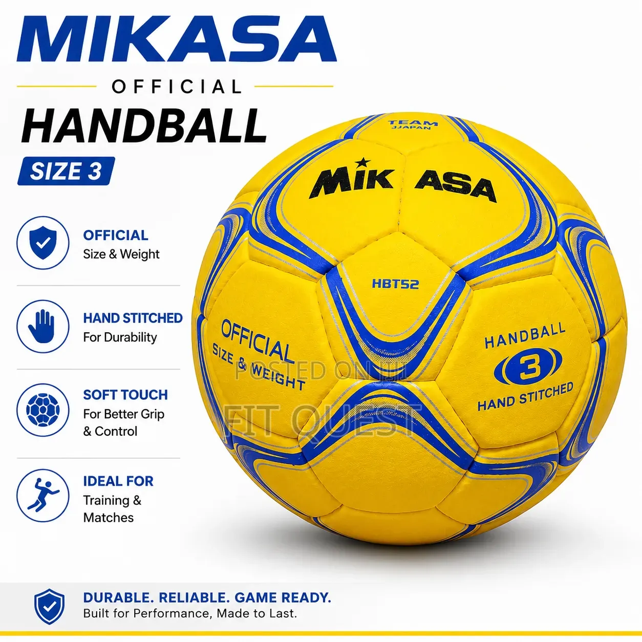 Mikasa Size 3 Official Handball