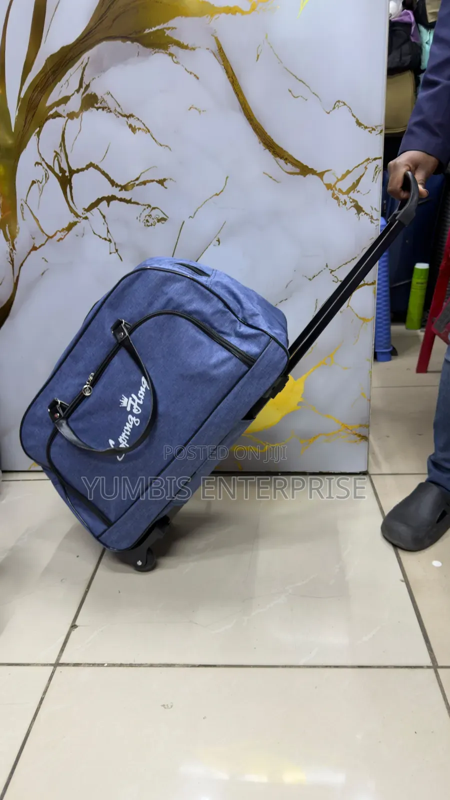 Travel Trolly Bags With a Foldable Trolley Handle at 2500