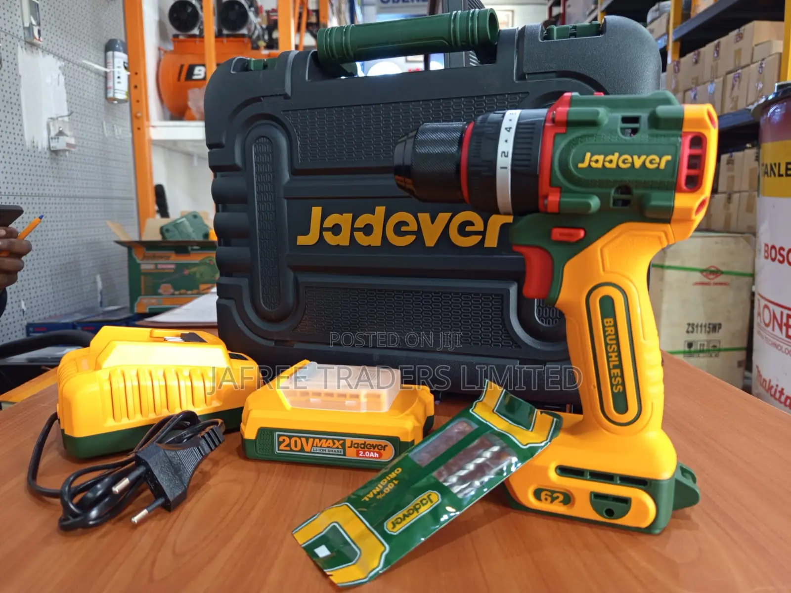 Compact Brushless Cordless Impact Drill