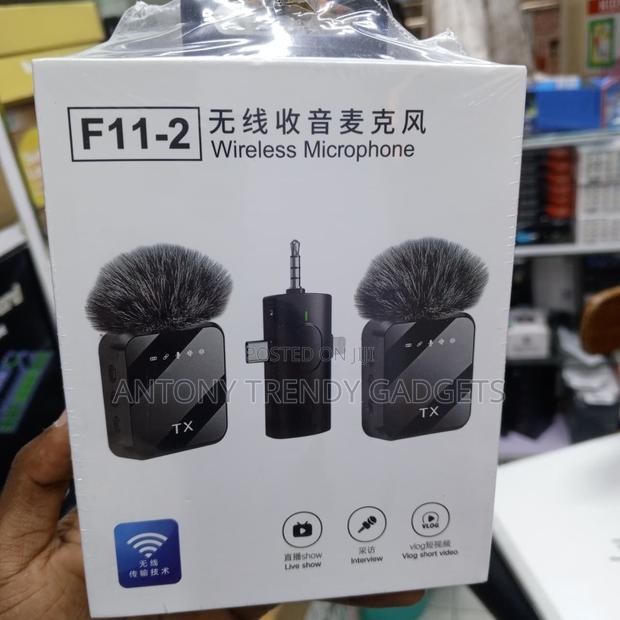 F11-2 Professional Wireless Mic With Noise Reduction - thumbnail 2
