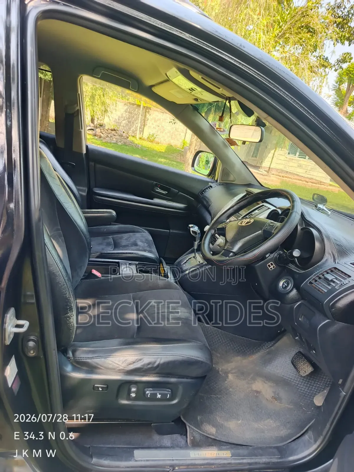 Toyota Harrier 2011 Black