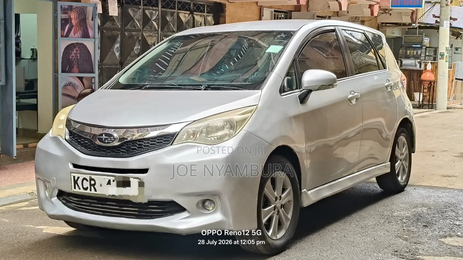 Toyota Ractis 2011 Silver