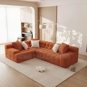 Home Sofa: Bella Burnt Orange Oversize Sofa
