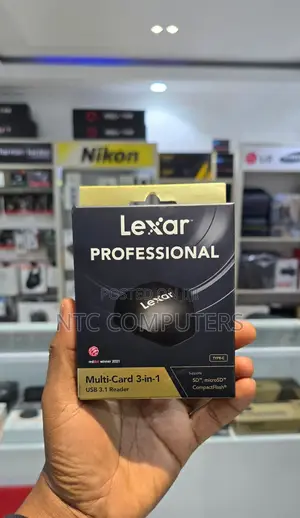 Lexar Proffessional 3 in 1 Multicard Reader USB 3.1 -Type C