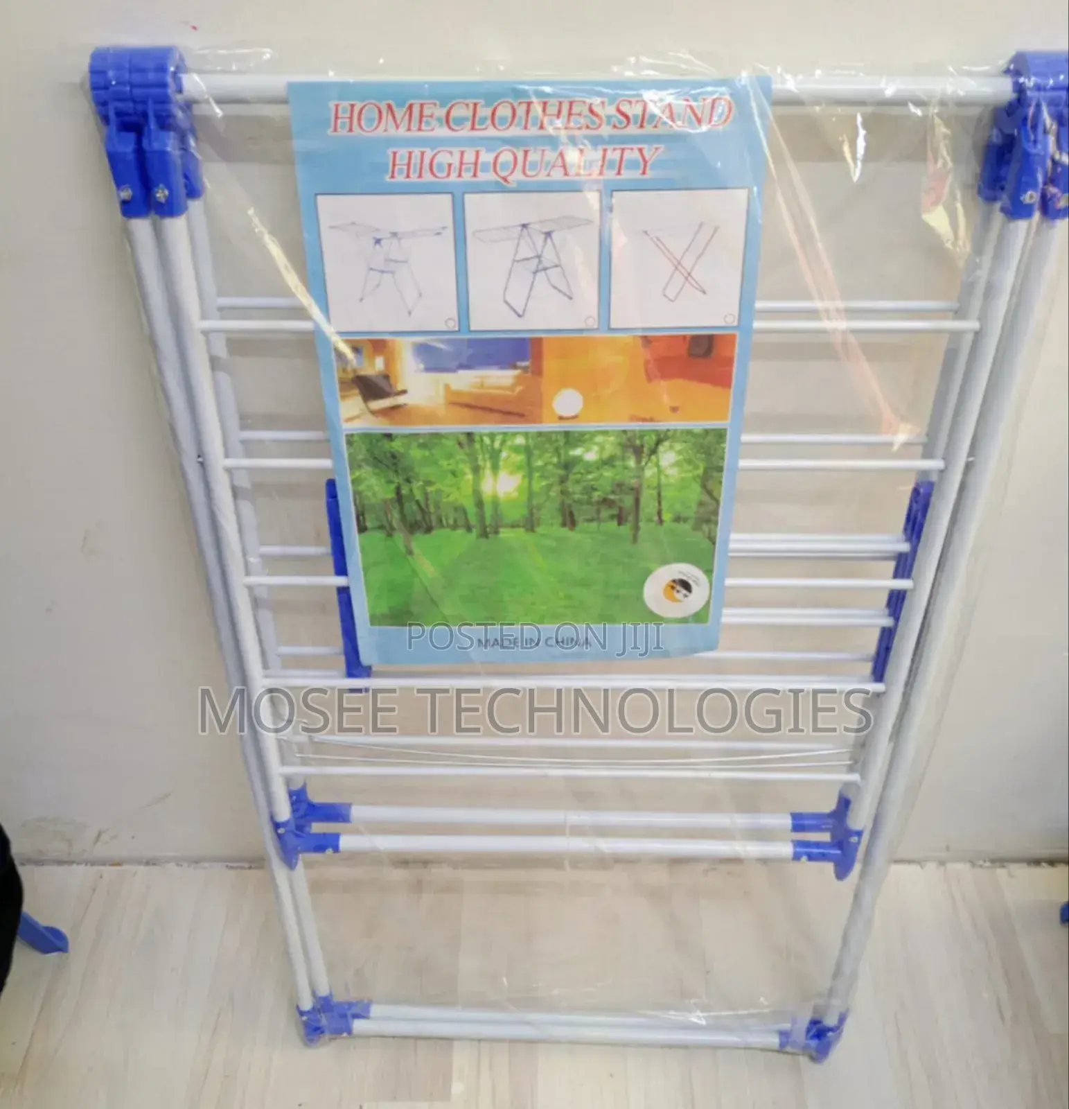 Foldable Clothes Drying Rack for Indoor & Outdoor Laundry