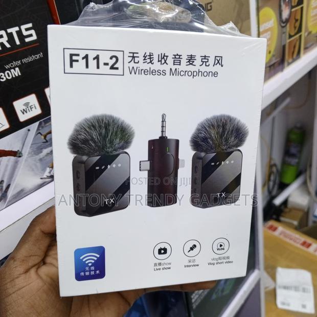 F11-2 Wireless Clip-on Microphone for Vlogging Podcasts - thumbnail 3