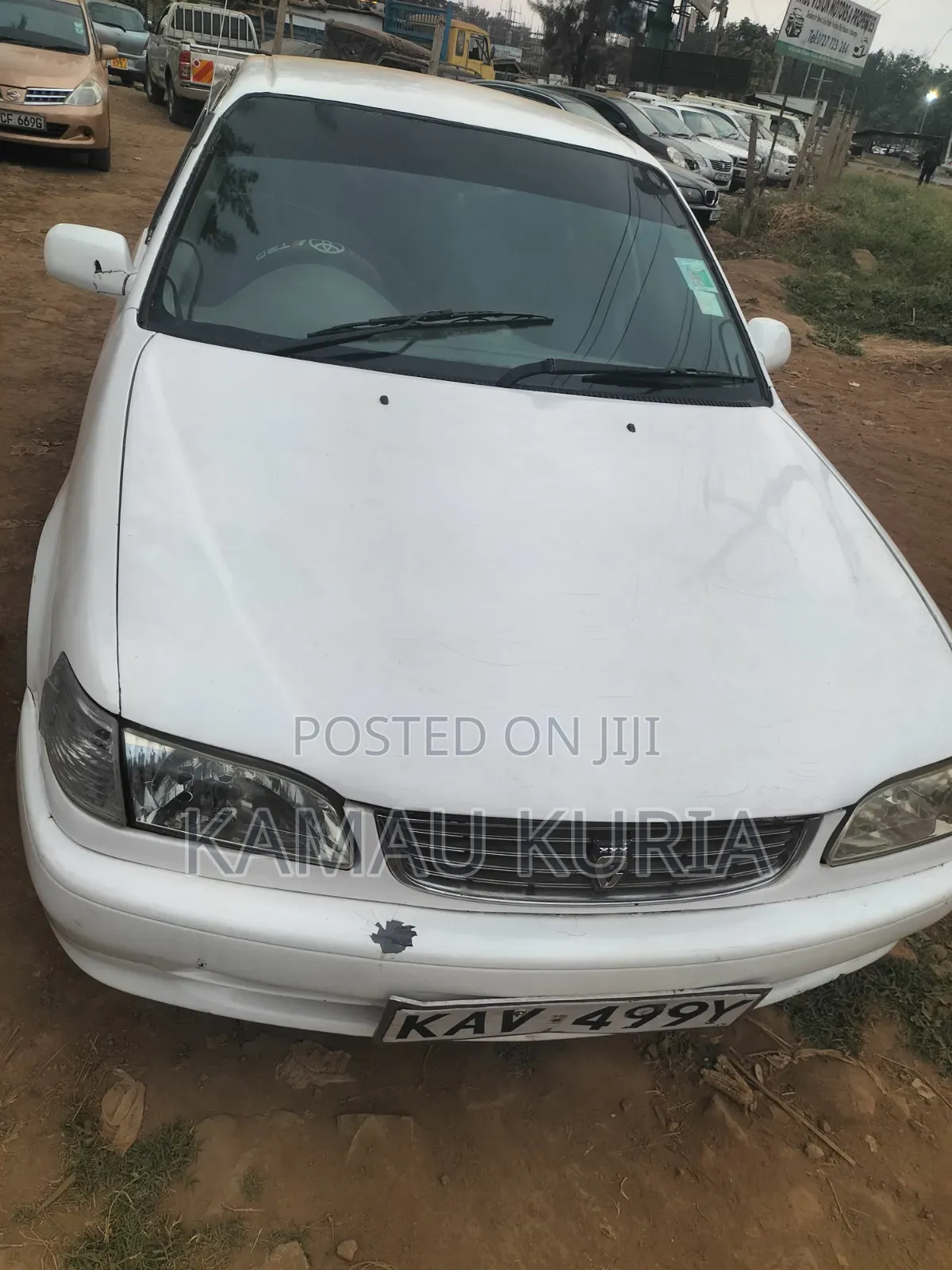 Toyota Corolla 2001 White