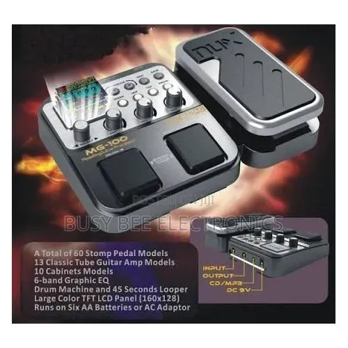 Nux Durable and Quality Guitar Effect Pedal
