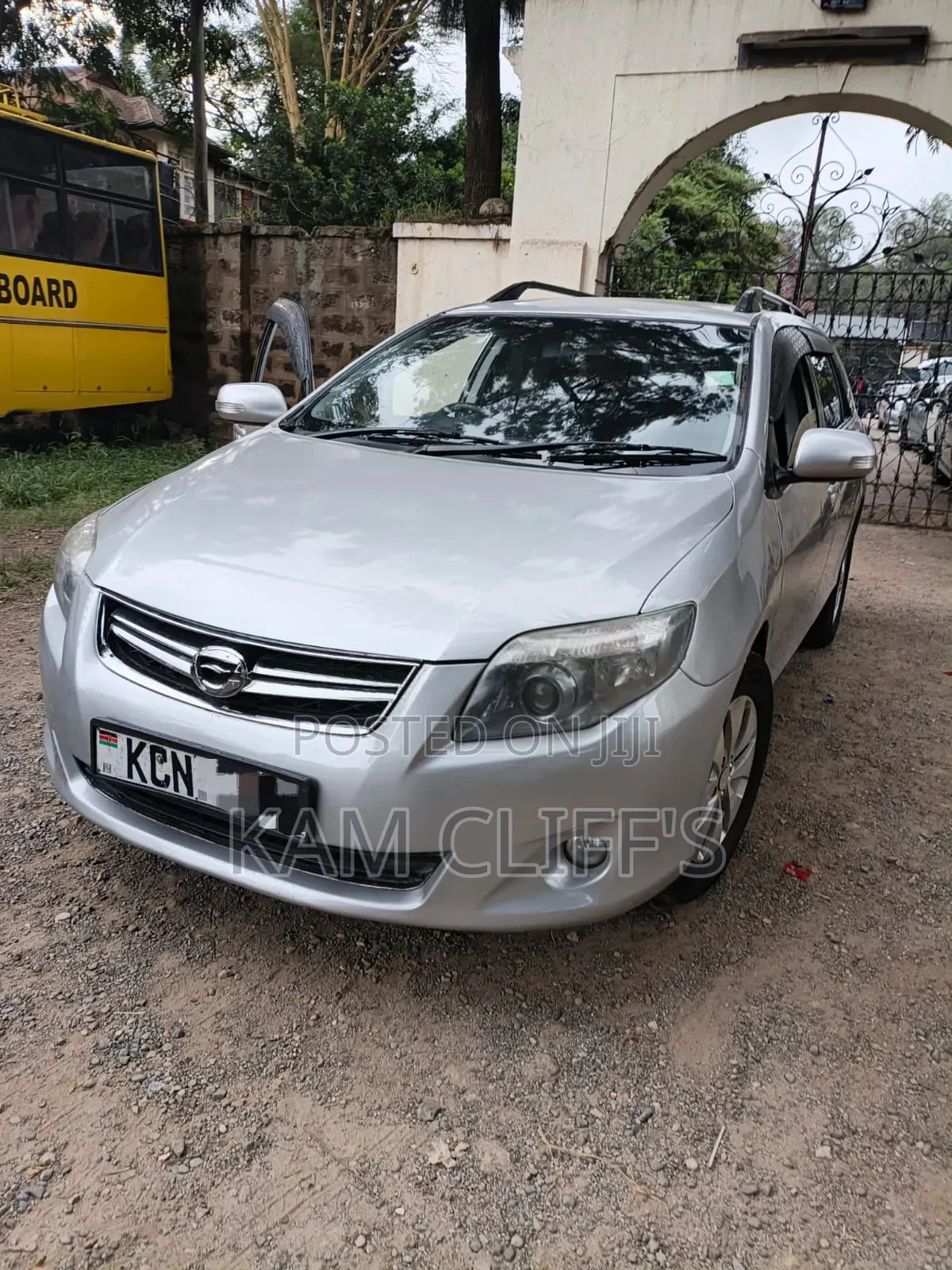 Toyota Corolla Fielder 2009 Silver