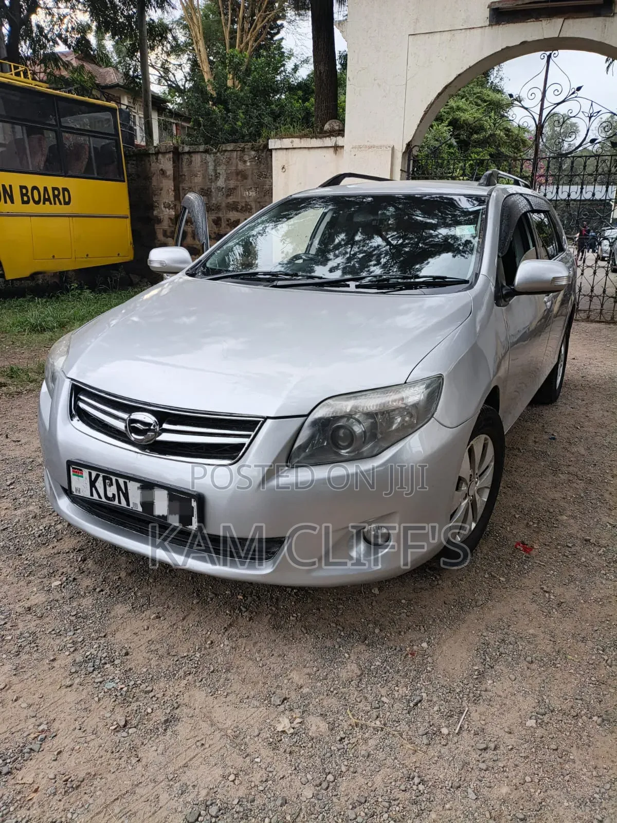 Toyota Corolla Fielder 2009 Silver