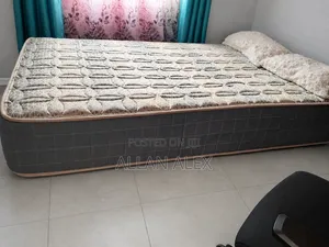 QUICK SALE: Dr. Mattress ASOS Grey Bed + Contour Pro Luxury Mattress