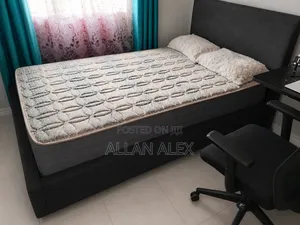 QUICK SALE: Dr. Mattress ASOS Grey Bed + Contour Pro Luxury Mattress