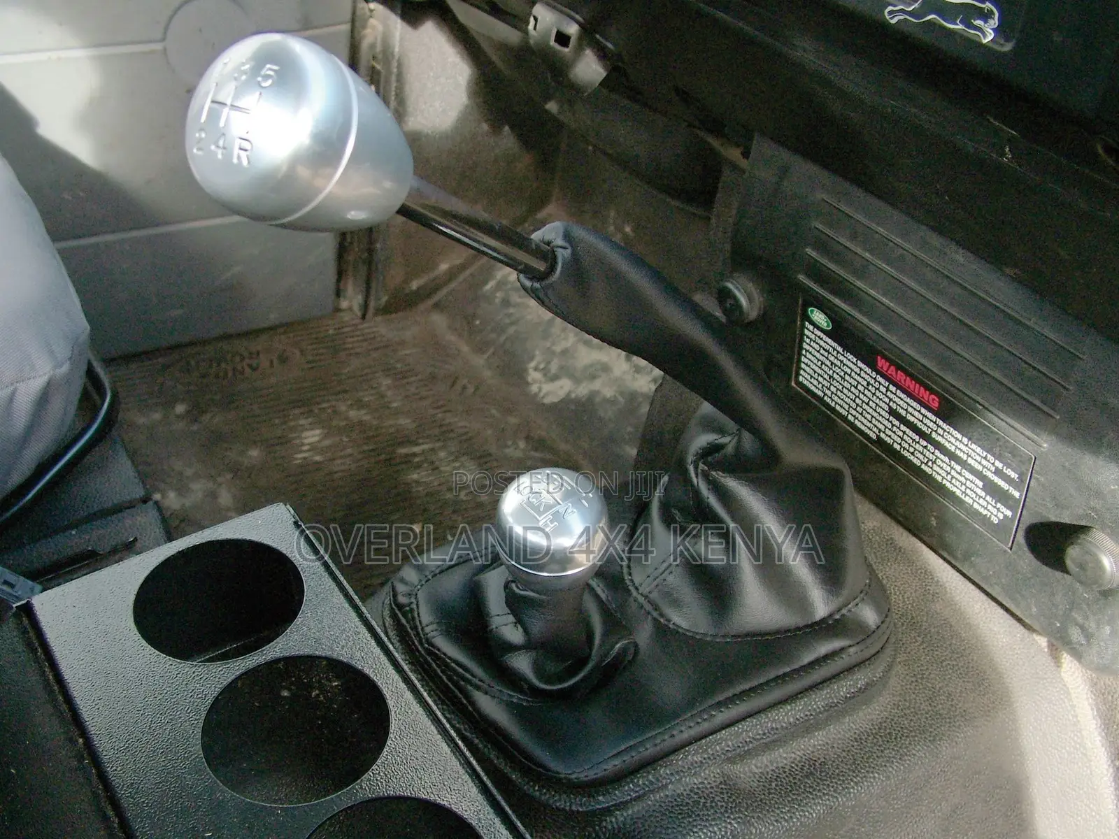 Gearbox Transfer Box Lever Kit - Silver Finish Alloy