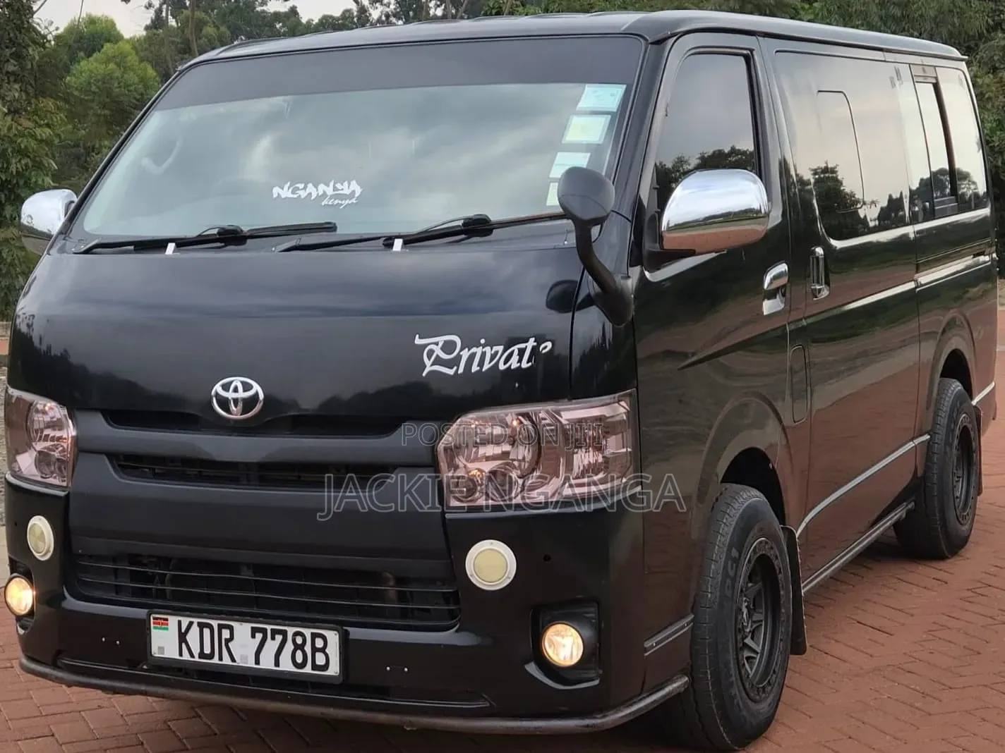 New Toyota HiAce 2018 Black