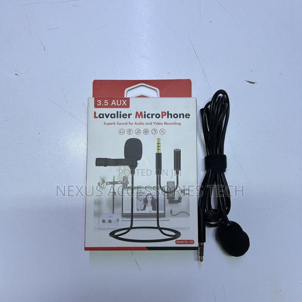 Wired Lapel Mic for Content Creation, TikTok YouTube Videos - main view