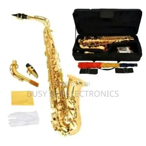 Alto Saxophone With Accessories