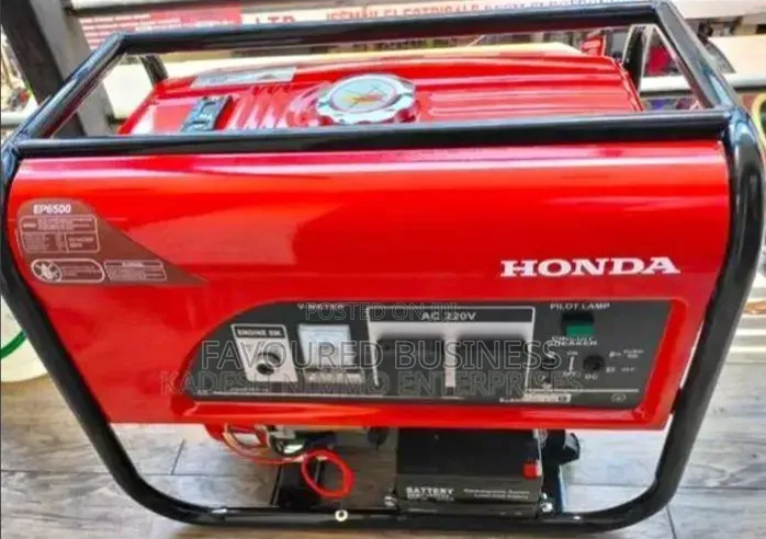 Top Guarantee Honda 6.5 Kva Gasoline Generator at Affordable Price