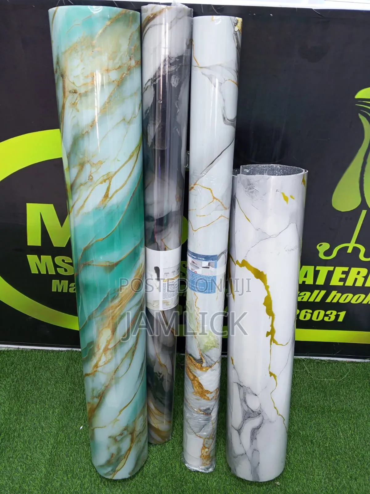 Elegant Marble Self Adhesive Wallpaper Waterproof Wall Decor - Ms