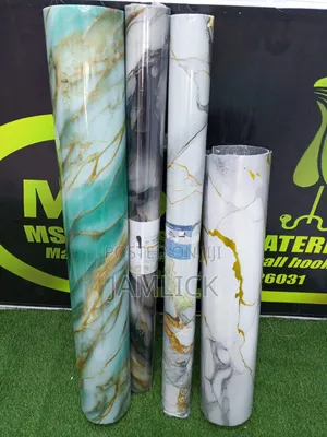 Elegant Marble Self Adhesive Wallpaper Waterproof Wall Decor - Ms