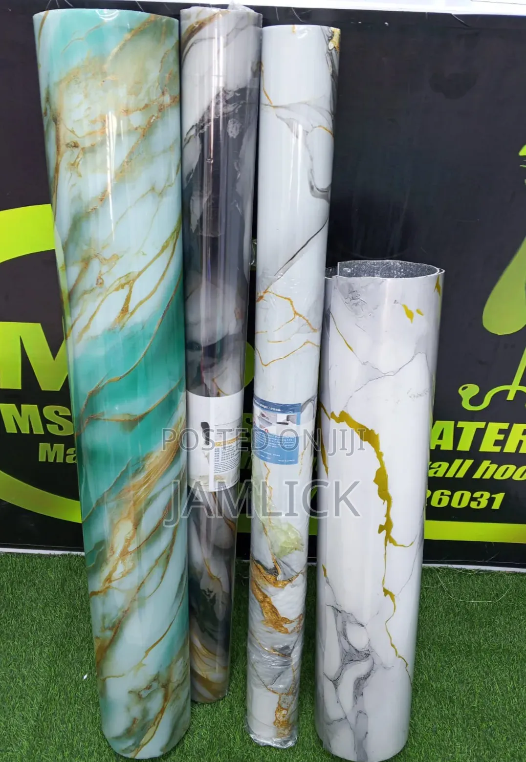 Elegant Marble Self Adhesive Wallpaper Waterproof Wall Decor - Ms