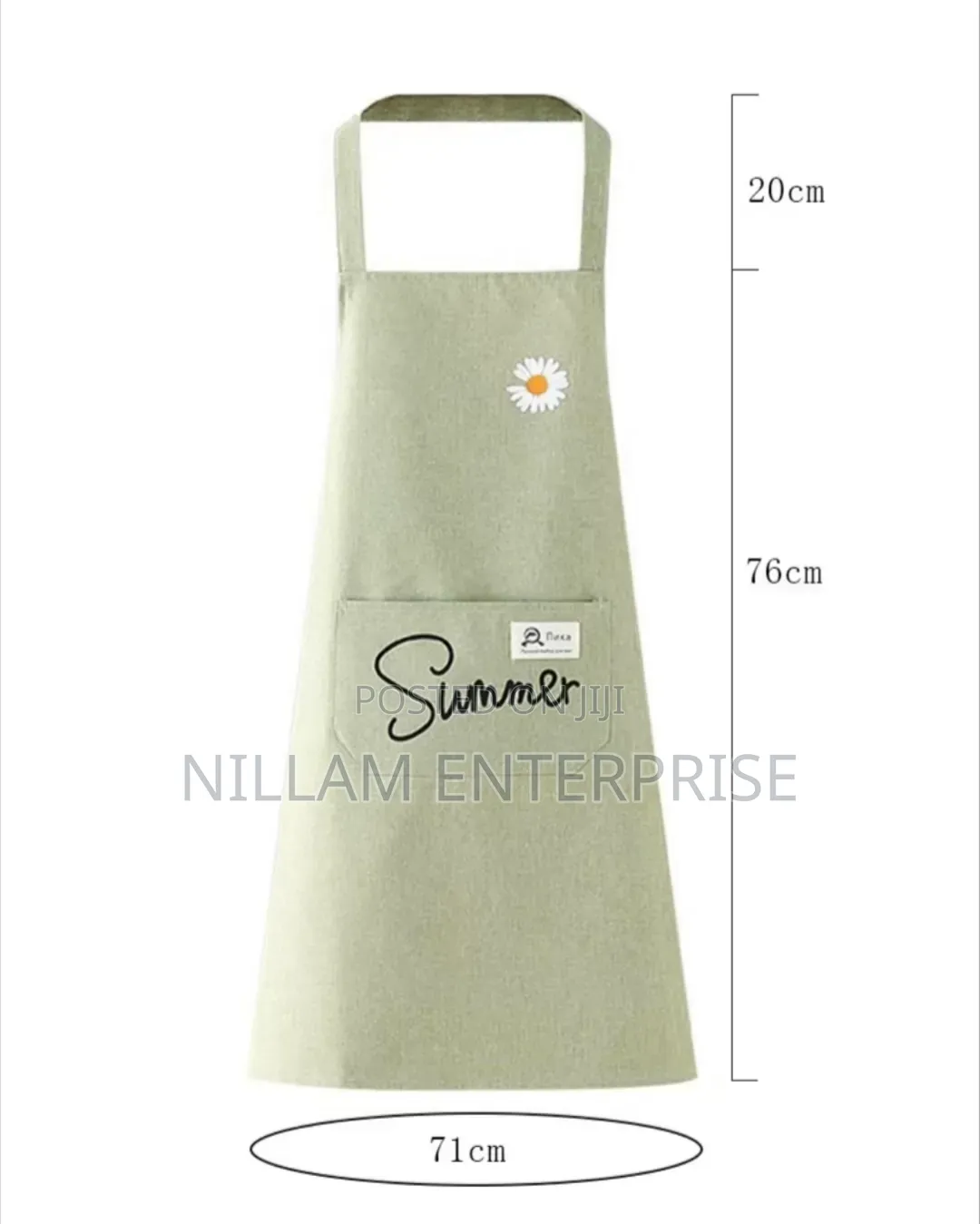 Linen Adult Kitchen Apron