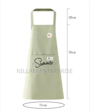 Linen Adult Kitchen Apron
