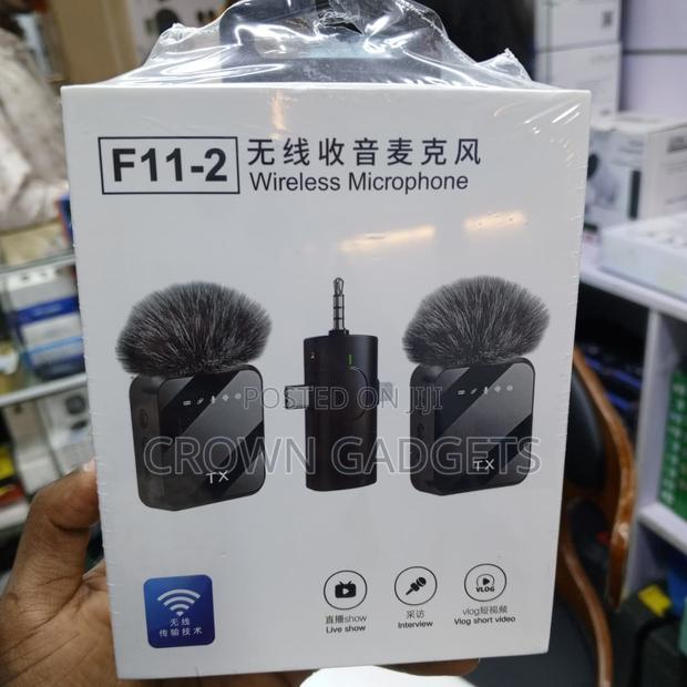 F11-2 Dual Clip-on Microphone for Live Streaming Podcast - main view