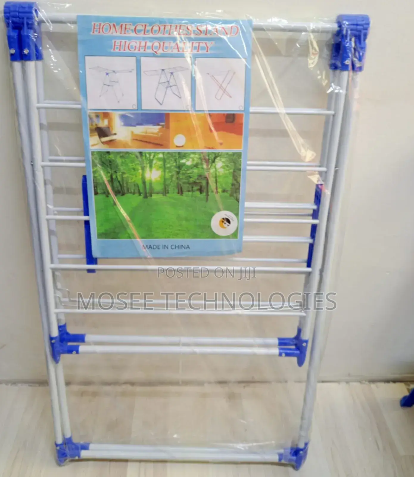 Foldable Clothes Drying Rack – Portable Indoor & Outdoor Stand