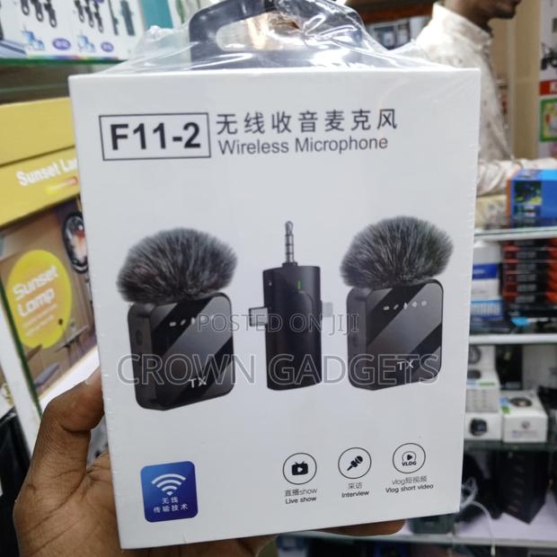 F11-2 3-in-1 Dual Wireless Microphone for Content Creators - thumbnail 2