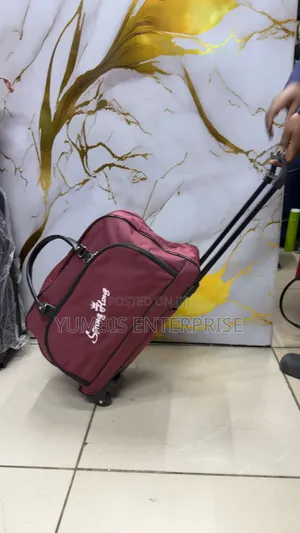 Maroon Trolley Travelling Bag