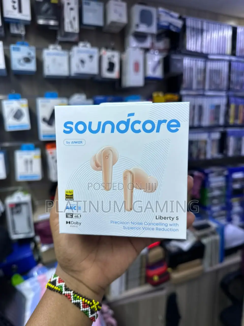 Pink Anker Soundcore Liberty 5 -Noise Cancelling