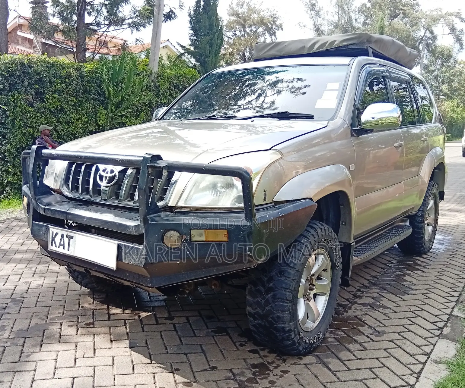 Toyota Land Cruiser Prado 2004 Gold