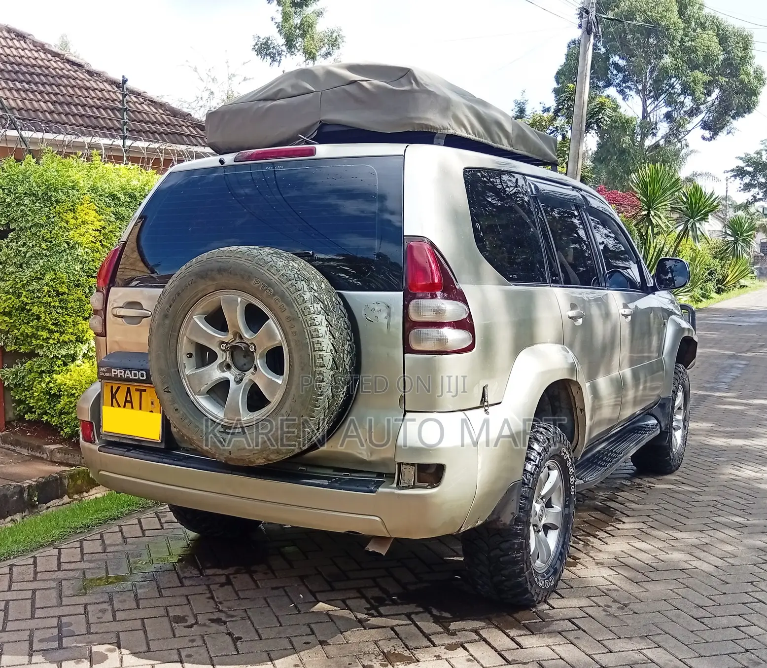 Toyota Land Cruiser Prado 2004 Gold