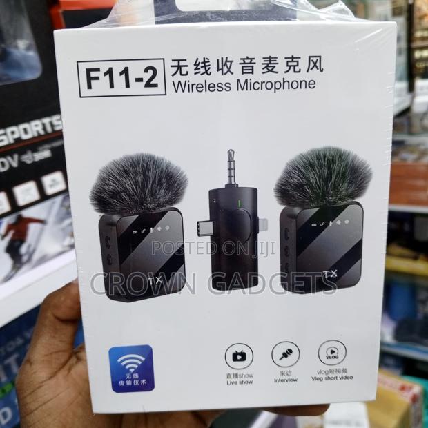 F11-2 Dual Clip-on Mic With USB-C Lightning 3.5mm - thumbnail 2