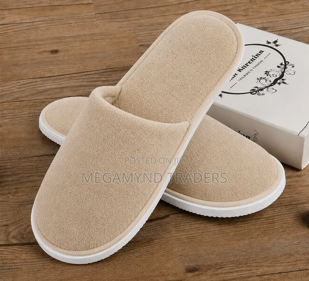 Slippers Indoor / Hotel Spa Open-Toe Slippers