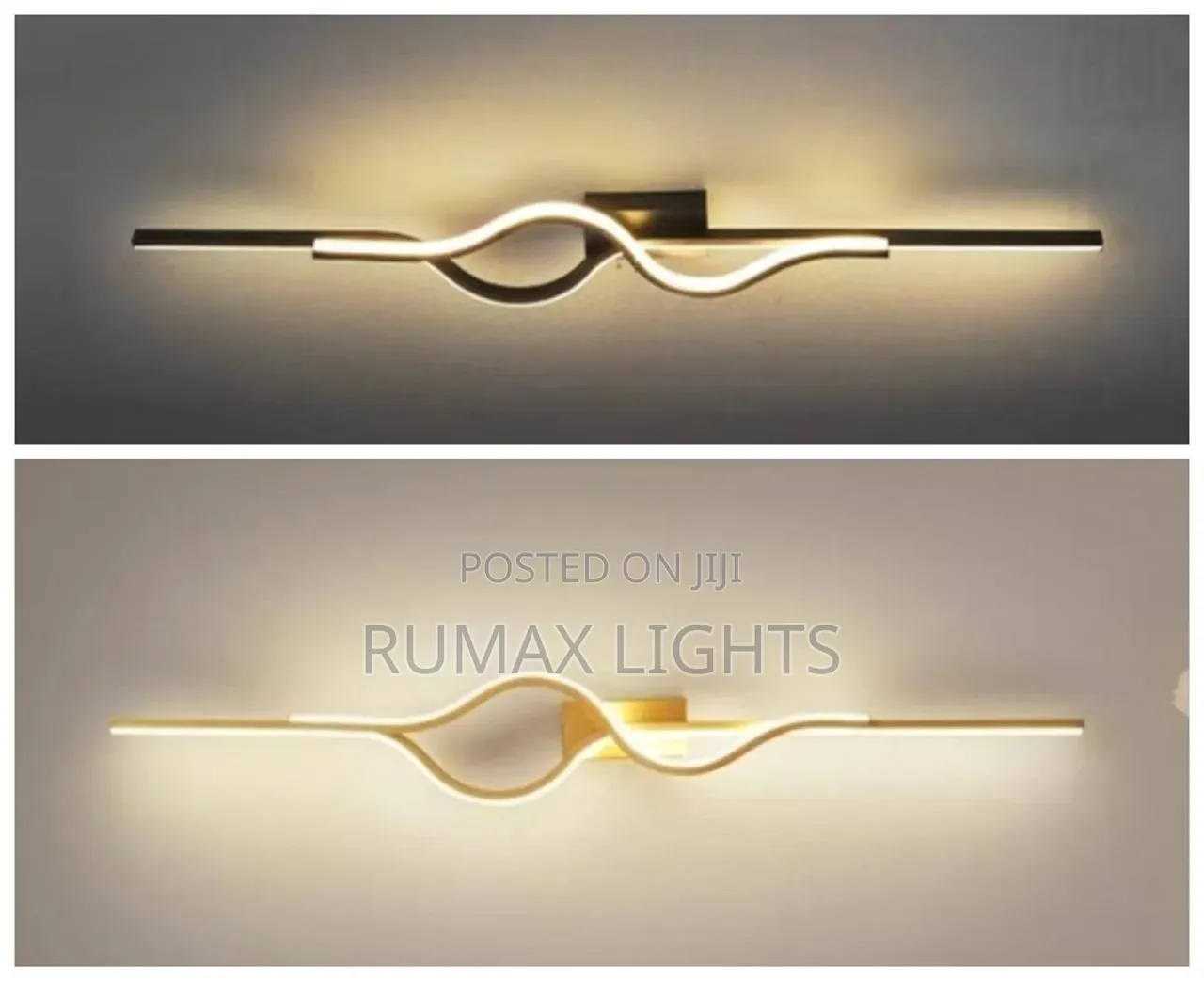 Modern Wave Led Wall Sconce