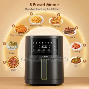 Oraimo SmartAirFryer 2 3.5L 1500W Touch Control Air Fryer.