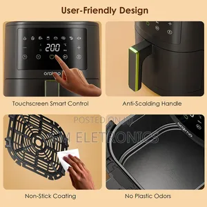 Oraimo SmartAirFryer 2 3.5L 1500W Touch Control Air Fryer.