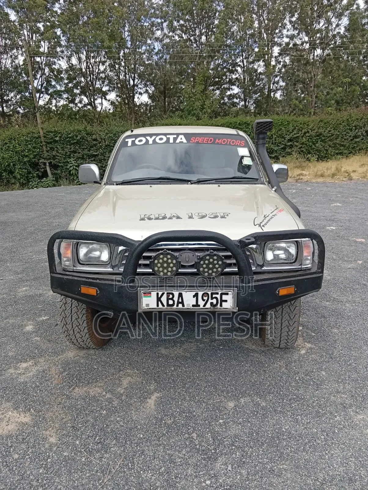 Toyota Hilux 2001 Gold