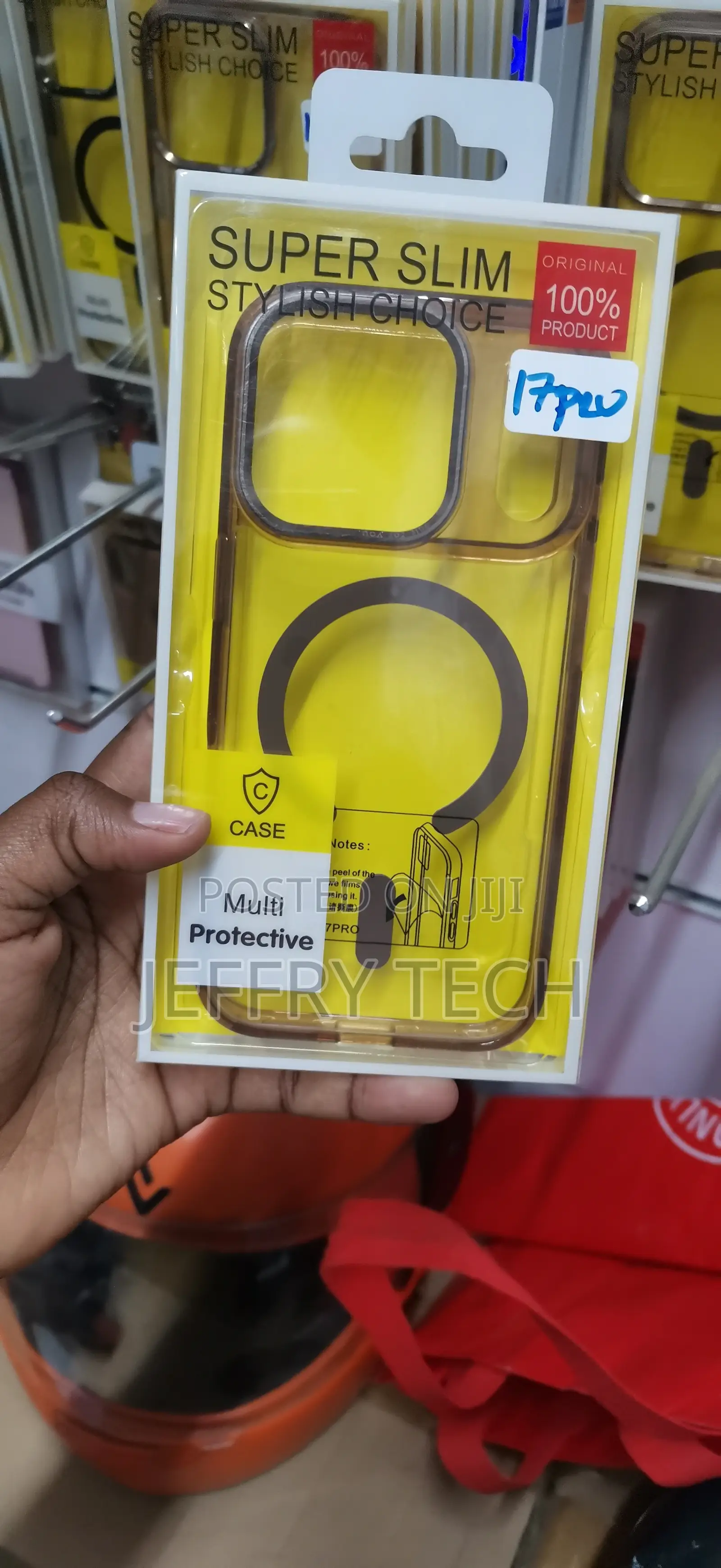 CASE for iPhone 17 Pro Hybrid Clear Design