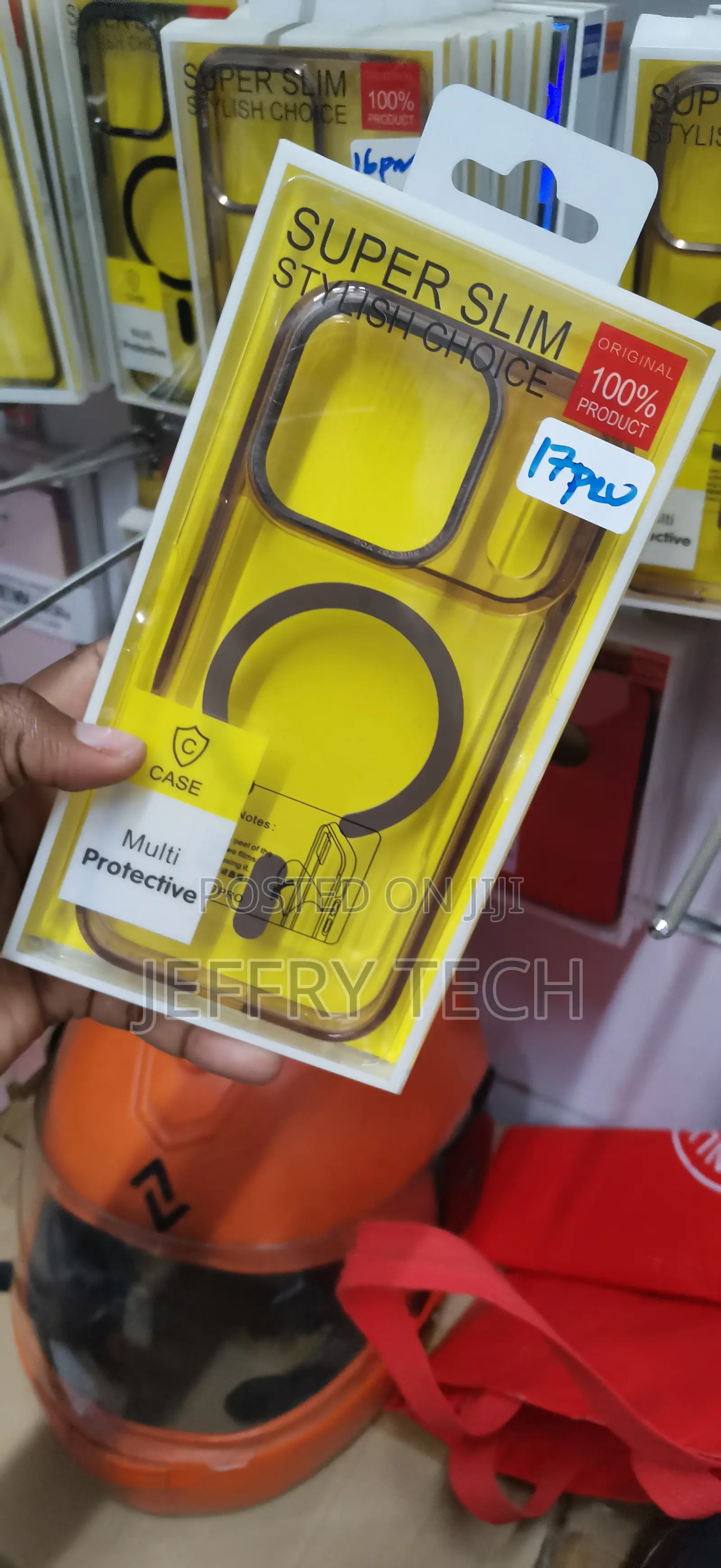 CASE for iPhone 17 Pro Hybrid Clear Design