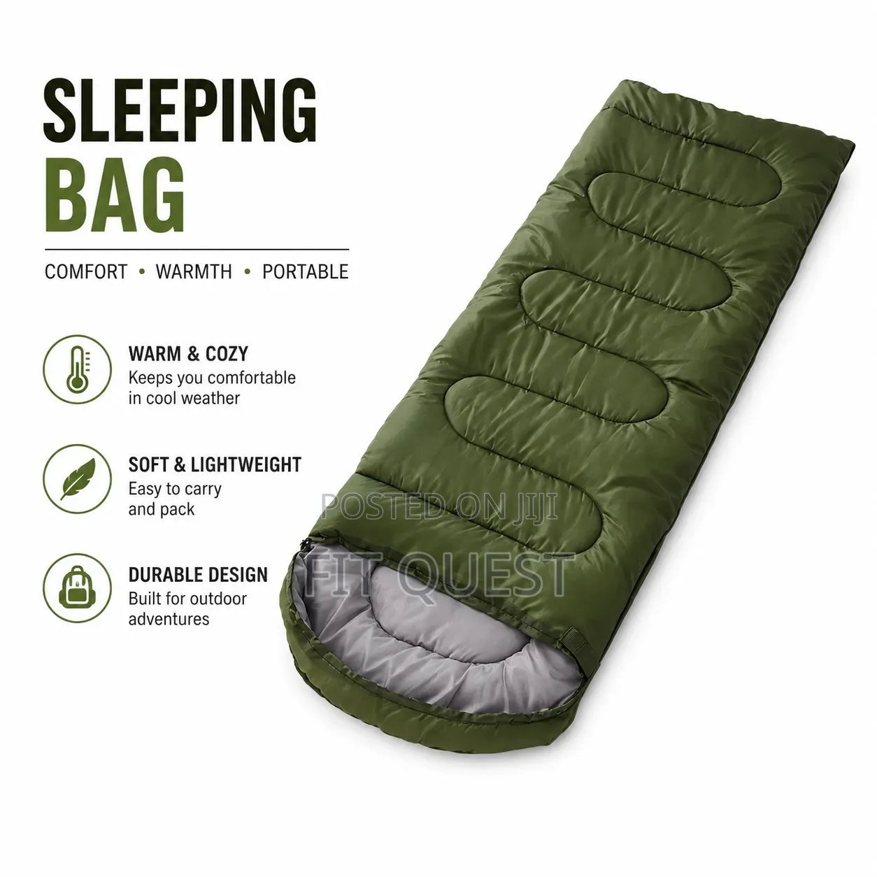 Quality Sleeping Outdoor Camping Bedroll Bag ,With a Carry Bag
