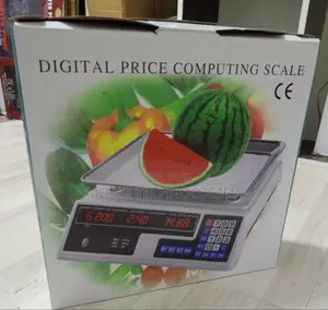 Digital Price Computing Weighing Scale With LCD Display