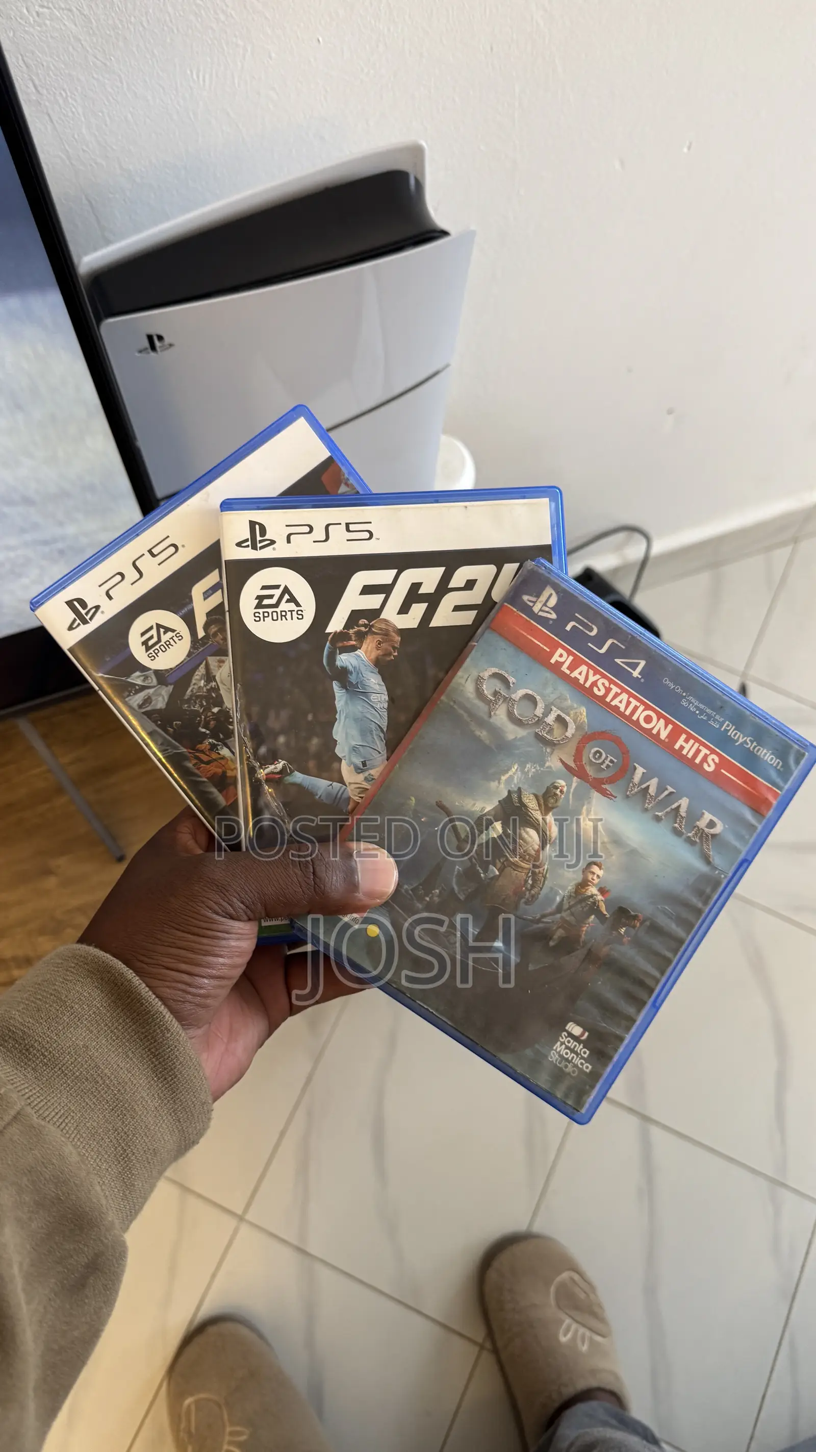 Ps5 Slim Disc Edition With Games