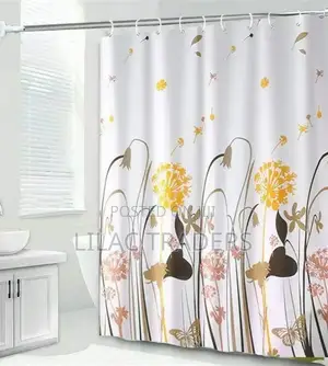 PVC Waterproof Shower Curtain