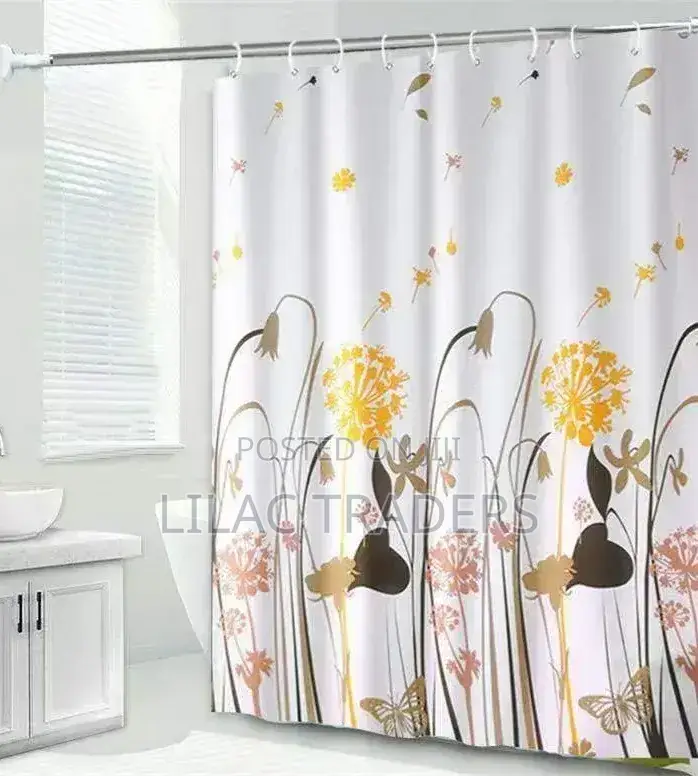 PVC Waterproof Shower Curtain