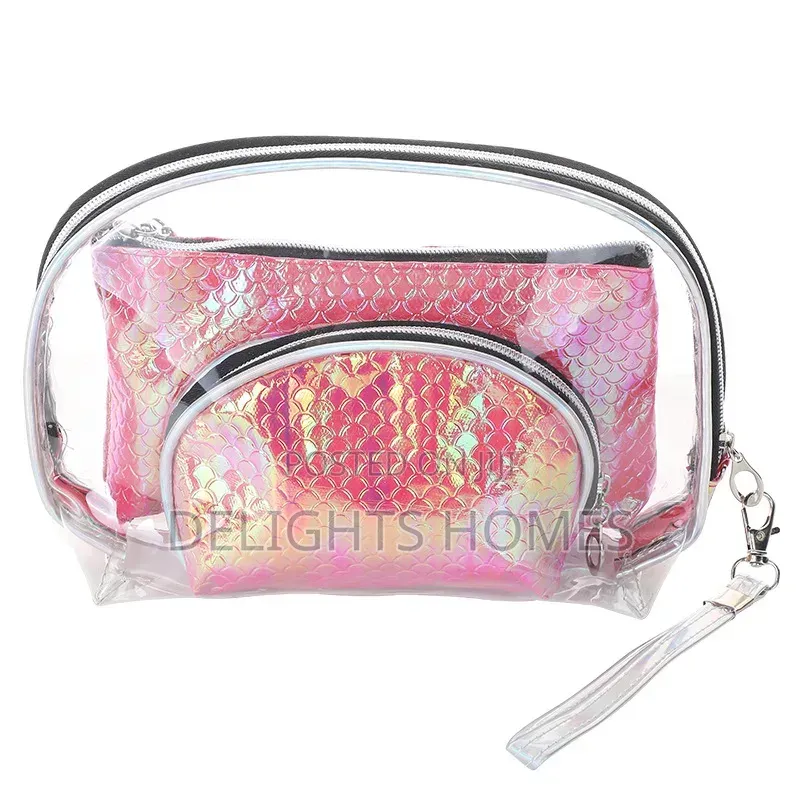 2 in 1 Love Glitters Makeup Pouch_esj
