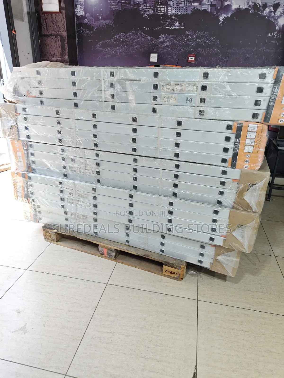 4*6 Steps Heavy-Duty Aluminium Multi-Purpose Ladders